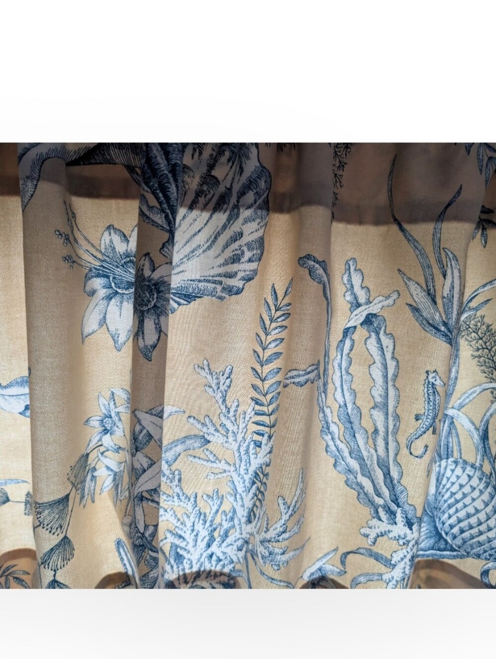 Seascape Toile Valances